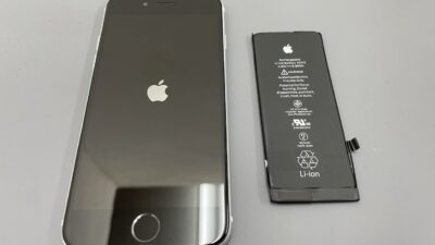 iPhoneSE2バッテリー交換の修理【iPhone修理川越】