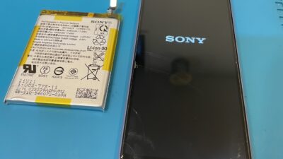 XPERIA10バッテリー交換【スマホ修理川越】