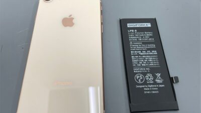 iPhone8バッテリー交換【iPhone修理川越】