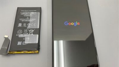 GooglePixel6バッテリー膨張の修理【スマホ修理川越】