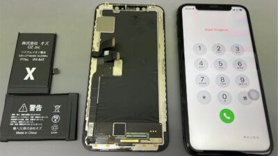 iPhoneXタッチ不具合の画面修理【iPhone修理川越】