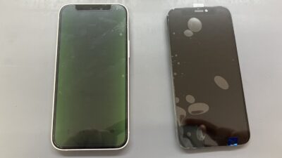 iPhone12mini水没画面故障の修理【iPhone修理川越】