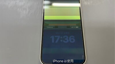 iPhone13画面故障で表示不良の修理【iPhone修理川越】