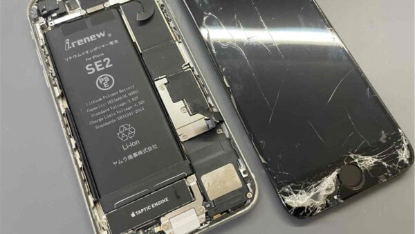 iPhoneSE2ガラス割れ修理【iPhone修理所沢】