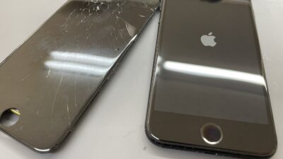 iPhoneSE2ガラス割れ画面修理【iPhone修理川越】