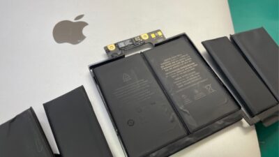 MacBookバッテリー交換のご依頼【MacBook修理川越】