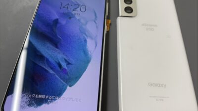 GalaxyS21バッテリー交換【android修理川越】