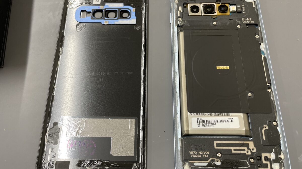 SAMSUNG GalaxyS10起動不良（android修理川越）