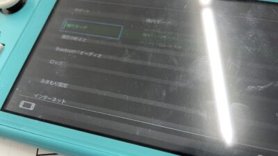 SwitchLite液晶交換【Switch修理川越】