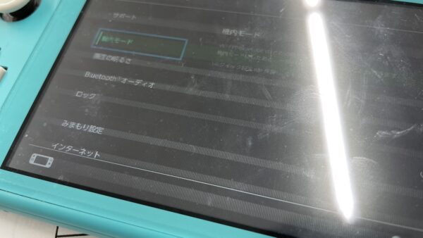 SwitchLite液晶交換【Switch修理川越】