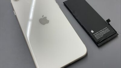 iPhoneSE3バッテリー交換【iPhone修理川越】
