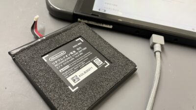Switchバッテリー交換【Switch修理川越】