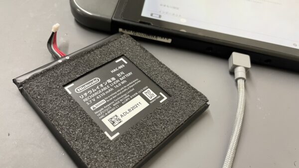 Switchバッテリー交換【Switch修理川越】