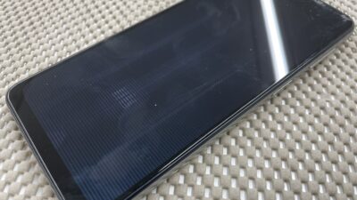 GalaxyA32飛込み画面修理【スマホ修理川越】