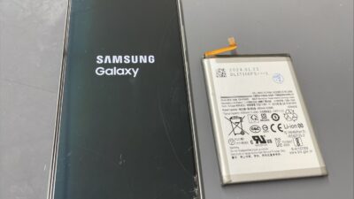 GalaxyA53バッテリー交換、即日対応【スマホ修理川越】
