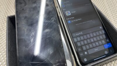 【川越】iPhone XR 落下でタッチ不良…画面交換で即改善｜川越で修理店をお探しなら