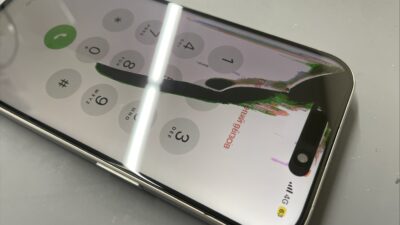 【iPhone15 Pro 液晶故障 修理ブログ】