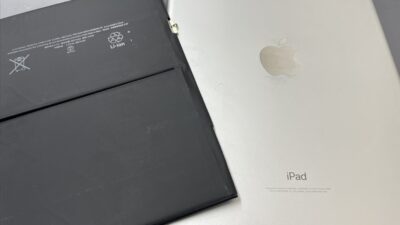 【川越】iPad 第6世代（iPad6）バッテリー交換｜突然電源が落ちる・YouTubeが開けない症状も改善！