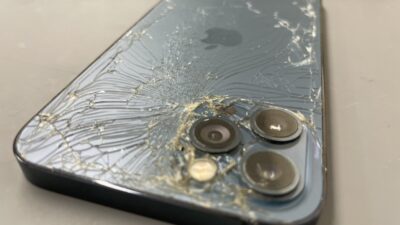 【川越】iPhone12 Pro ガラス割れ・カメラぼやけ・背面割れ・バッテリー交換を一括修理！