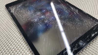【川越】iPad7 ガラス割れ修理｜1/3から通常営業中！即日対応可能