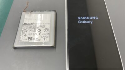 【川越】Galaxy A23 5G バッテリー交換｜用事ついでに修理