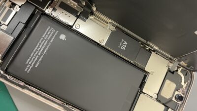 【川越】iPhone13 バッテリー交換｜最大容量74％・毛呂山からリピート来店