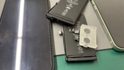 【川越】iPhone 12・12 mini バッテリー交換｜2台同時・大容量バッテリー選択