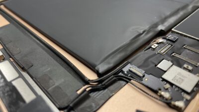 【川越】iPad（第7世代）バッテリー膨張｜放置は危険・交換対応