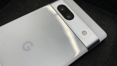 【川越】Google Pixel 7a 落下による画面割れ修理｜修理料金で迷った末に即日対応