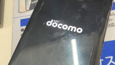 【川越】AQUOS zero2 docomo ロゴから進まない不具合｜バッテリー交換でも改善せず(基板修理で復旧)