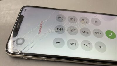iPhone画面割れ即日修理完了【iPhone修理川越】