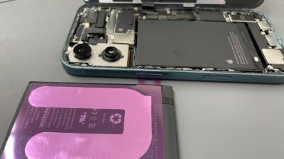 iPhone16充電ができず起動しない【川越iPhone修理】