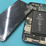 iPhone12画面に縦線画入る故障の修理【iPhone修理川越】
