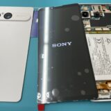XPERIA10Ⅶ画面故障の修理【スマホ修理川越】