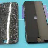 重度の画面破損iPhoneSE2画面修理【iPhone修理川越】