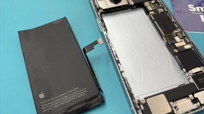 iPhone15大容量バッテリー交換【iPhone修理川越】