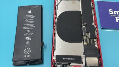 iPhoneSE2大容量バッテリー交換【iPhone修理川越】