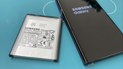 GalaxyS22Ultraバッテリー交換【スマホ修理川越】