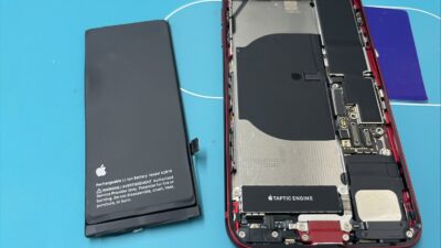iPhoneSE第3世代バッテリー交換【iPhone修理川越】