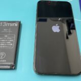 iPhone13mini2回目のバッテリー交換【iPhone修理川越】