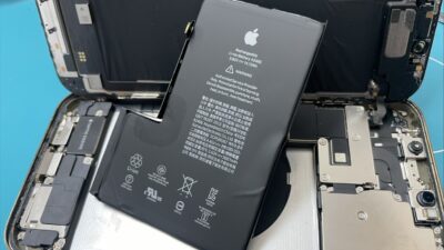 iPhone12ProMaxバッテリー交換【iPhone修理川越】