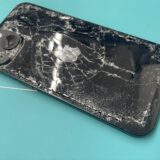 iPhone14背面バキバキの修理【川越iPhone修理】