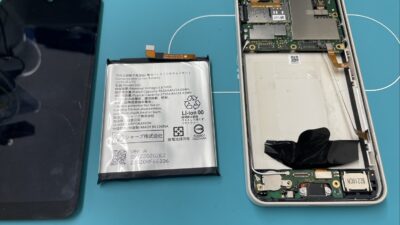 古すぎて修理できないと言われたAQUOSWish(1)の修理を対応【スマホ修理川越】