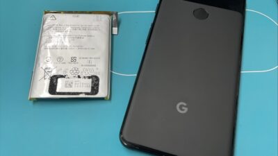 メーカーサポート終了GooglePixel3バッテリー交換【スマホ修理川越】