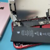 iPhone2台まとめてバッテリー交換【iPhone修理川越】