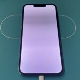 海水に浸かってしまい真っ白い画面に【iPhone修理川越】