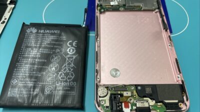 アンドロイドスマホのバッテリー膨張修理【スマホ修理川越】