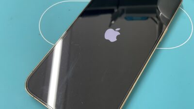 iPhone12ProMax水没後にリンゴループの修理【iPhone修理川越】