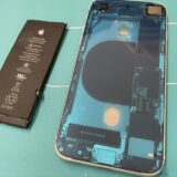 最大容量73%バッテリー交換のご依頼【iPhone修理川越】