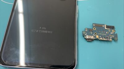 GalaxyA53充電口故障の修理【アンドロイドスマホ修理川越】